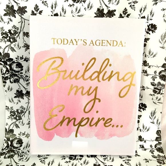 Other - Building my Empire wall decor